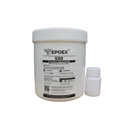 Силикон для форм EPOEX-530 RTV-2, Shore A 30, комплект 1 кг