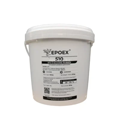 Силикон для форм EPOEX-510 RTV-2, Shore A 10, комплект 10 кг