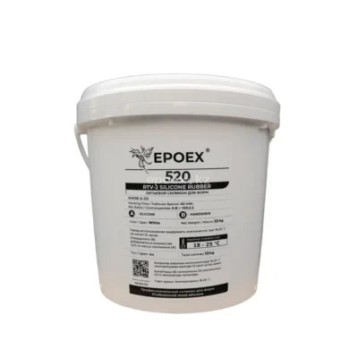 Силикон для форм EPOEX-520 RTV-2, Shore A 20, комплект 10кг