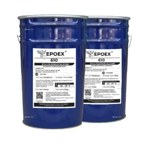 Силикон для форм EPOEX-610 RTV-2, Shore A 10, комплект 50 кг